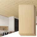 Pannelli a muro 3D stile scandinavo rovere