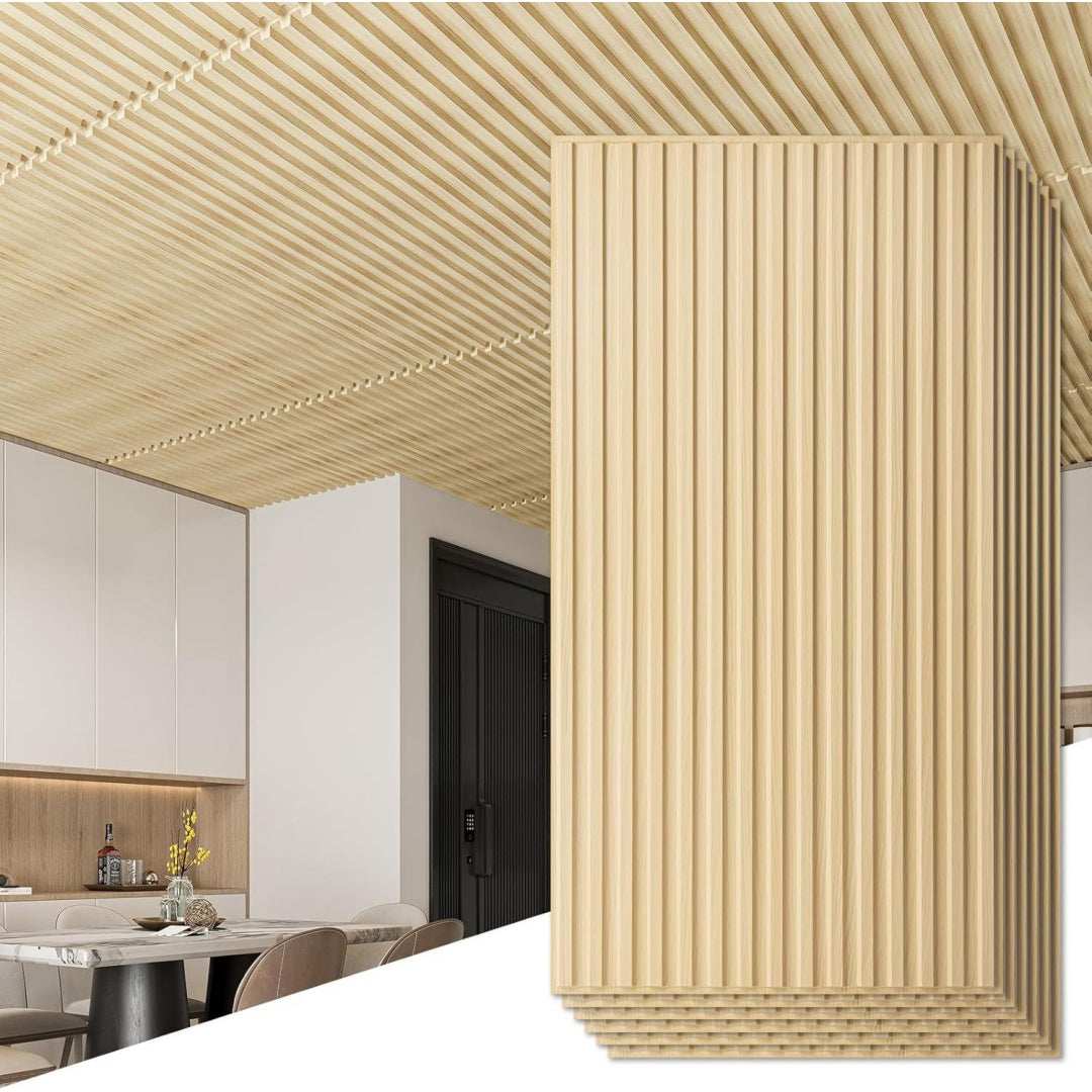 Pannelli a muro 3D stile scandinavo rovere