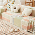 Divano confortevole stile vintage verde
