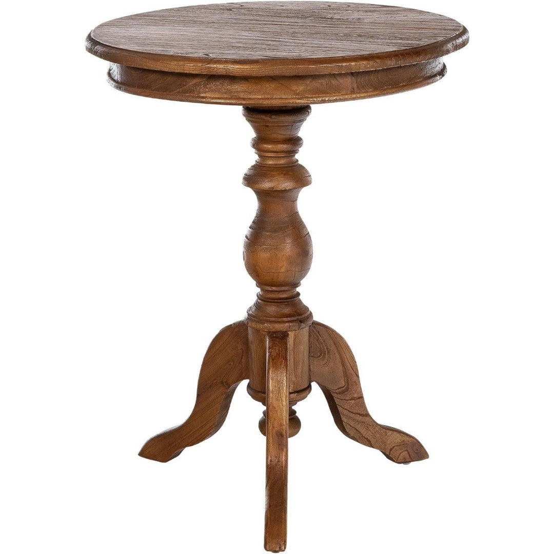 Tavolino compatto marrone