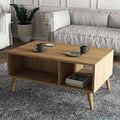 Tavolino da salotto 42 x 90 x 54 cm marrone