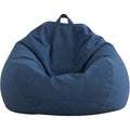 Seduta lounge con ante blu
