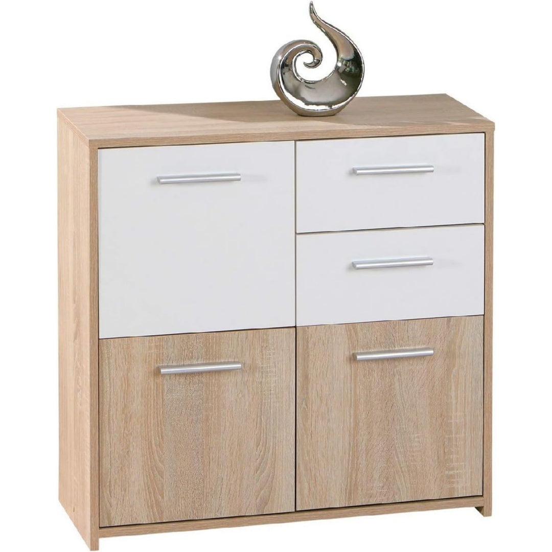 Madia contenitore 77 x 77 x 30 bianco